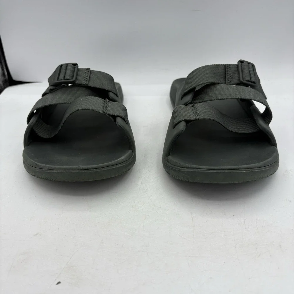 Chaco‎ Sandals Mens Size 12 Chillos Z Strap Green Slides Outdoors Hike